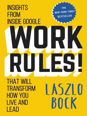 cover image of Work Rules!